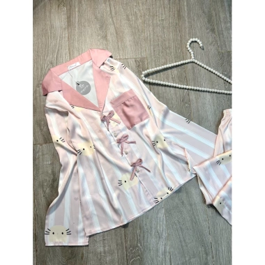 Pijama tay dài thiết kế thời trang freesize 40-60kg - giảm còn 119.999đ