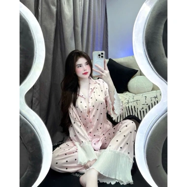Pijama tay dài thiết kế thời trang freesize 40-60kg - giảm còn 119.999đ