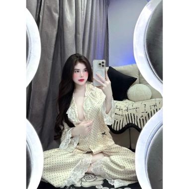 Pijama tay dài thiết kế thời trang freesize 40-60kg - giảm còn 119.999đ