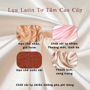 Pijama Tiểu Thư Form Vest Sọc Hồng - Đồ Bộ Lụa Latin Cao Cấp LM142, Tặng Bịt Mắt, Giá 359.999₫