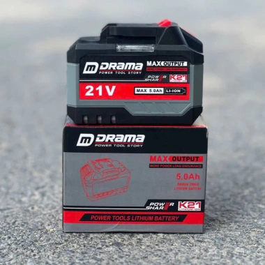Pin 15 Cell DRAMA 21V 5Ah – Dung Lượng Lớn, Chân Pin Phổ Thông, Giá Ưu Đãi 6