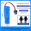 Pin 18.650 3.7V SM 2P cho Xe Điều Khiển Từ Xa - Dung Lượng Cao, Giá chỉ 19.000 VND 3