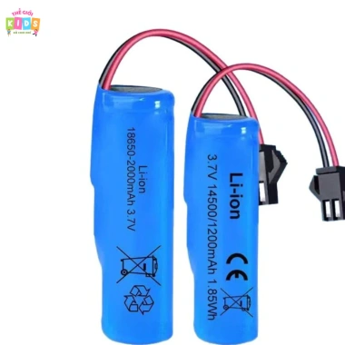 Pin 18.650 3.7V SM 2P cho Xe Điều Khiển Từ Xa - Dung Lượng Cao, Giá chỉ 19.000 VND