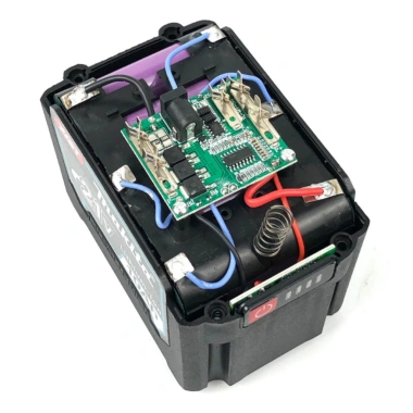 Pin 20 cell Makita: Mạch 8 MOSFET, dòng xả cao, đèn LED báo pin, giá chỉ 308.000₫