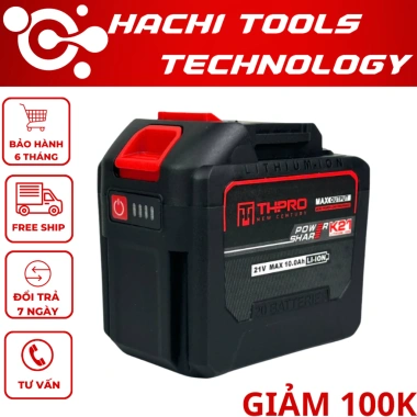 Pin 20 Cell THPRO Dòng Xả Cao Chân 4cm Đèn LED Báo – Bảo Hành 6 Tháng, 308.000 VNĐ