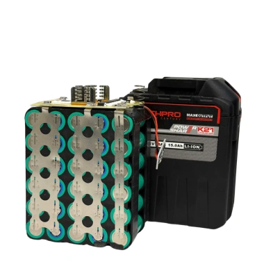 Pin 30 Cell THPRO 21V 15Ah Dung Lượng Cao, Chân 4cm, Đèn Báo Pin Giá 508.000 VND