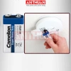 Pin 9V Carbon 6F22 – Dùng cho Micro, Đồng hồ vạn năng, Ghi-ta – Chỉ 20.000₫ 4