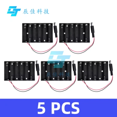 Pin AA 6x 1~5 Cái Giá Đỡ Lưu Trữ Giắc Cắm DC2.1 Futural Digital Bán Chạy F35 48,919 VND