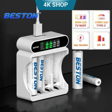 Pin AA & AAA sạc tái sử dụng chính hãng - Bền bỉ, giảm giá còn 77.200₫