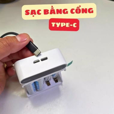 Pin AA & AAA sạc tái sử dụng chính hãng - Bền bỉ, giảm giá còn 77.200₫ 4
