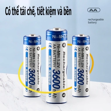 Pin AA sạc lại Bmax 3.600mAh 4 viên - cao cho micro, máy ảnh, giá 154.000₫ 6
