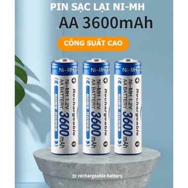 Pin AA sạc lại Bmax 3.600mAh 4 viên - cao cho micro, máy ảnh, giá 154.000₫ 7