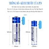 Pin AA sạc lại Doublpow 1.200mAh - Giá 28k, mua lẻ hoặc vỉ 4 viên 6