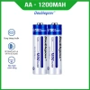 Pin AA sạc lại Doublpow 1.200mAh - Giá 28k, mua lẻ hoặc vỉ 4 viên 10