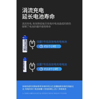 Pin AA sạc lại Doublpow 1.200mAh hộp 4 viên - Giá ưu đãi 48.000 đồng