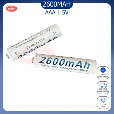 Pin AAA ENEMAX 2.600mAh 1.5V Sạc Nhật Bản - Dùng cho Đèn, Đồ Chơi, Mouse, Remote, Giá chỉ 48.000₫