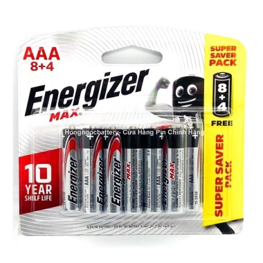 Pin AA/AAA/AAAA/9V Energizer 1,5V Siêu Bền - Chính Hãng, Giá Ưu Đãi 48.000₫