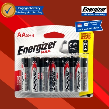 Pin AA/AAA/AAAA/9V Energizer 1,5V Siêu Bền - Chính Hãng, Giá Ưu Đãi 48.000₫
