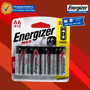 Pin AA/AAA/AAAA/9V Energizer 1,5V Siêu Bền - Chính Hãng, Giá Ưu Đãi 48.000₫