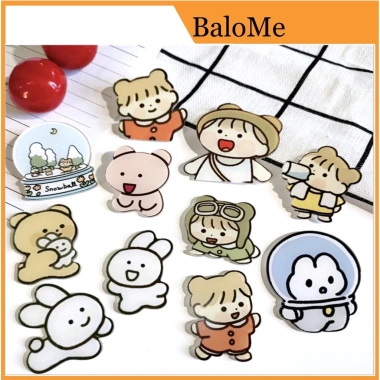 Pin cài Balo siêu đáng yêu - Sticker dán đa dạng, giá chỉ 8.000₫, giảm 20%