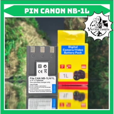 Pin Canon NB-1L‑NB-11L dung lượng cao, thay thế chuẩn, giảm 21% còn 112.700₫