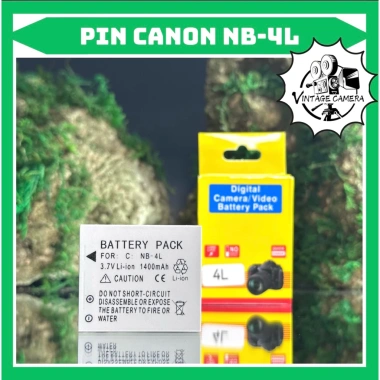 Pin Canon NB-1L‑NB-11L dung lượng cao, thay thế chuẩn, giảm 21% còn 112.700₫