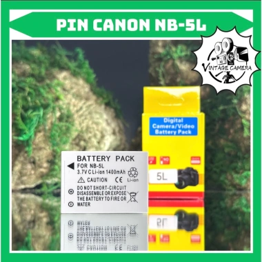 Pin Canon NB-1L‑NB-11L dung lượng cao, thay thế chuẩn, giảm 21% còn 112.700₫