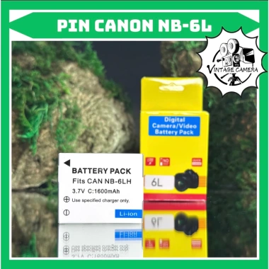 Pin Canon NB-1L‑NB-11L dung lượng cao, thay thế chuẩn, giảm 21% còn 112.700₫