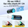 Pin CITYORK 16.340 CR123A 3.7V 2.250mAh Type-C sạc nhanh, dung lượng cao cho máy ảnh & đèn pin siêu sáng - chỉ 89.000₫ 6