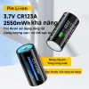 Pin CITYORK 16.340 CR123A 3.7V 2.250mAh Type-C sạc nhanh, dung lượng cao cho máy ảnh & đèn pin siêu sáng - chỉ 89.000₫ 8