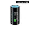 Pin CITYORK 16.340 CR123A 3.7V 2.250mAh Type-C sạc nhanh, dung lượng cao cho máy ảnh & đèn pin siêu sáng - chỉ 89.000₫ 10