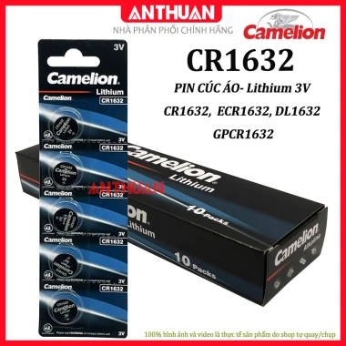 Pin CR1.632 Camelion Sony 3V chất lượng cao cho áp suất lốp, pin nút áo thay điều khiển CMOS - Giá chỉ 28.000₫