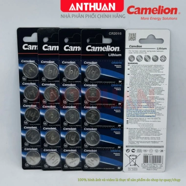 Pin CR2.016 Camelion 3V - Thay pin Smart Key, CMOSS, đồng hồ điện tử, máy tính Casio, giá 10.000₫ 3