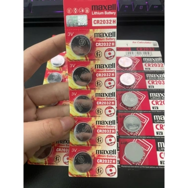 Pin CR2.032 Maxell 5 viên - Siêu bền cho chìa khóa thông minh xe Vison và LED, giảm giá 20%