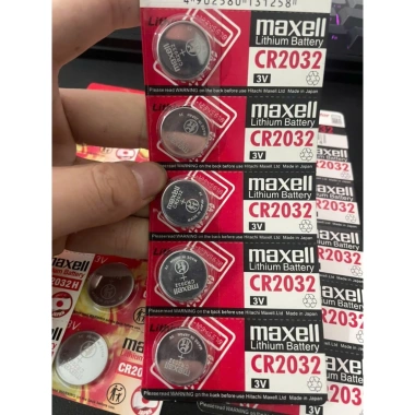 Pin CR2.032 Maxell 5 viên - Siêu bền cho chìa khóa thông minh xe Vison và LED, giảm giá 20% 8 Pin CR2.032 Maxell 5 viên - Siêu bền cho chìa khóa thông minh xe Vison và LED, giảm giá 20% 8