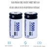 Pin đại sạc lại D 5.500mAh Ni‑Cd Doublepow cao cấp, dung lượng thực - 89.000₫ 3