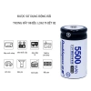 Pin đại sạc lại D 5.500mAh Ni‑Cd Doublepow cao cấp, dung lượng thực - 89.000₫ 5