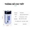 Pin đại sạc lại D 5.500mAh Ni‑Cd Doublepow cao cấp, dung lượng thực - 89.000₫ 8