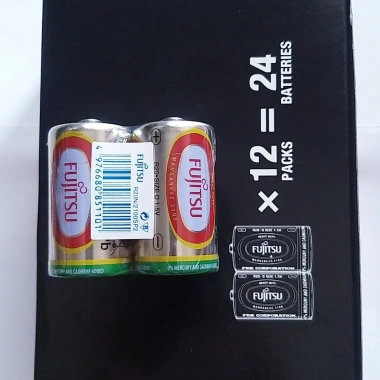Pin đại size D R20 Fujitsu 2 viên - Chất lượng tốt dùng bếp ga, giá 52.000₫ Pin đại size D R20 Fujitsu 2 viên - Chất lượng tốt dùng bếp ga, giá 52.000₫