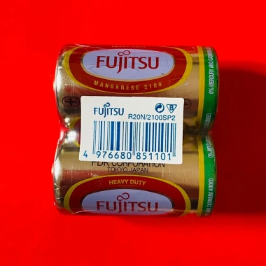 Pin đại size D R20 Fujitsu 2 viên - Chất lượng tốt dùng bếp ga, giá 52.000₫
