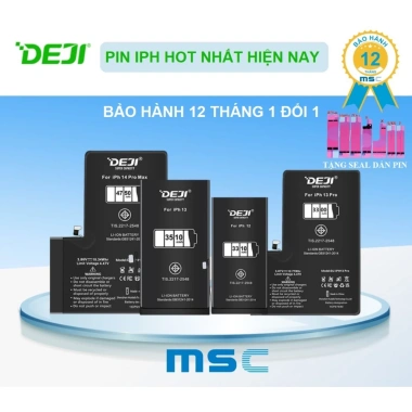 Pin DEJI Dung Lượng Cao Chính Hãng cho Full Dòng Máy 6-14 inch Gia Uu Dai 178.000