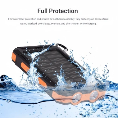 Pin DP năng lượng mặt trời Senruko 10.000mAh 2.024 cao cấp có móc khóa Giá 245.000₫ 2