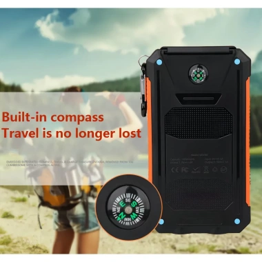 Pin DP năng lượng mặt trời Senruko 10.000mAh 2.024 cao cấp có móc khóa Giá 245.000₫ 4