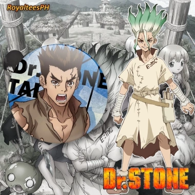 PIN Dr. Stone Button Badge Hình Tròn 58mm - Ghim Anime Giá 12.000đ FREESHIP