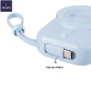 Pin Dự Phòng 10.000mAh WIWU Wi-P041 - Sạc nhanh 20W, Dây đeo hiển thị iPhone - 599k 7