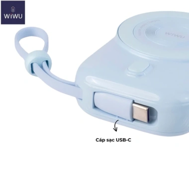 Pin Dự Phòng 10.000mAh WIWU Wi-P041 - Sạc nhanh 20W, Dây đeo hiển thị iPhone - 599k 7 Pin Dự Phòng 10.000mAh WIWU Wi-P041 - Sạc nhanh 20W, Dây đeo hiển thị iPhone - 599k 7