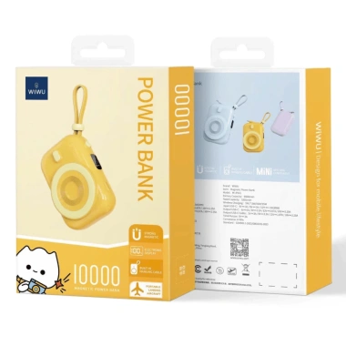 Pin Dự Phòng 10.000mAh WIWU Wi-P041 - Sạc nhanh 20W, Dây đeo hiển thị iPhone - 599k 10 Pin Dự Phòng 10.000mAh WIWU Wi-P041 - Sạc nhanh 20W, Dây đeo hiển thị iPhone - 599k 10