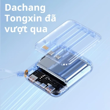Pin dự phòng 20.000mAh 3 màu - Siêu nhỏ gọn, hiển thị pin, tương thích Android và iPhone, giá ưu đãi 127.800 VND