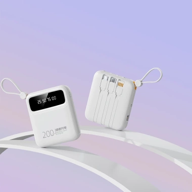 Pin dự phòng 20.000mAh 3 màu - Siêu nhỏ gọn, hiển thị pin, tương thích Android và iPhone, giá ưu đãi 127.800 VND