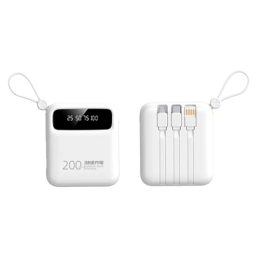Pin dự phòng 20.000mAh 3 màu - Siêu nhỏ gọn, hiển thị pin, tương thích Android và iPhone, giá ưu đãi 127.800 VND